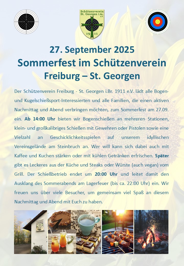 Ankuendigung Sommerfest 2025 HP RevisionJH